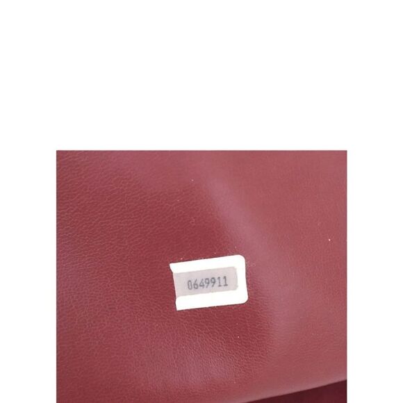 CHANEL RED QUILTED LAMBSKIN LEATHER CHAIN SHOULDER TOTE BAG 1F7896 - Picture 10 of 12